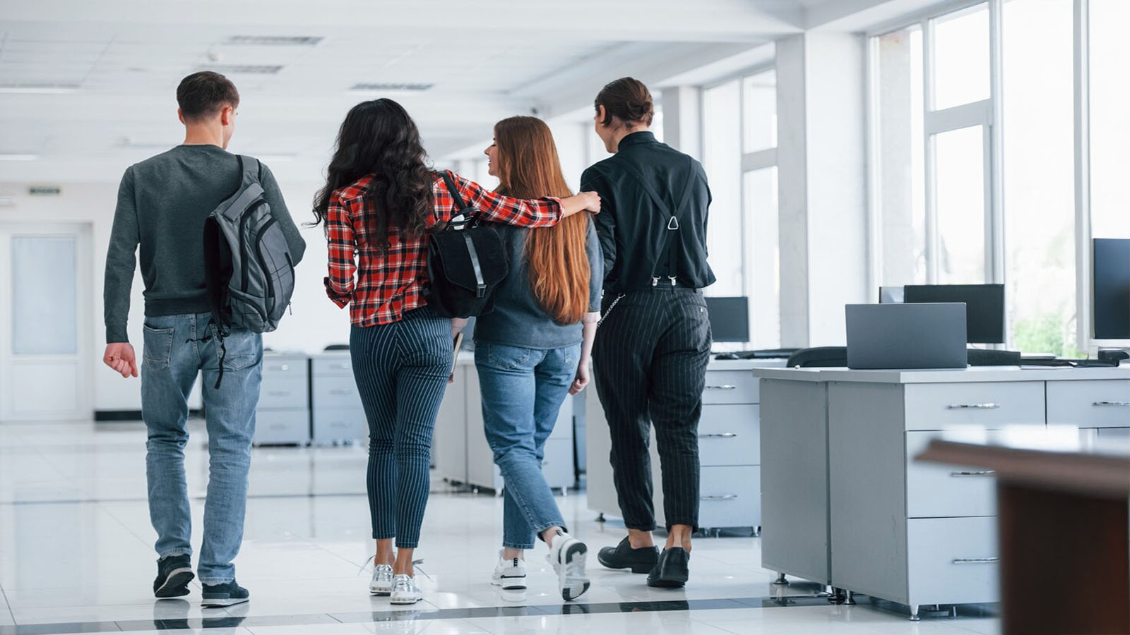 ECR recibió visita de la Stockton University