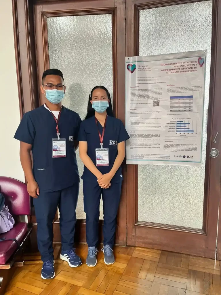 La ECR en el "primer encuentro de investigación clínica la inmaculada" 4 Estudio descriptivo del estilo de vida, salud mental
