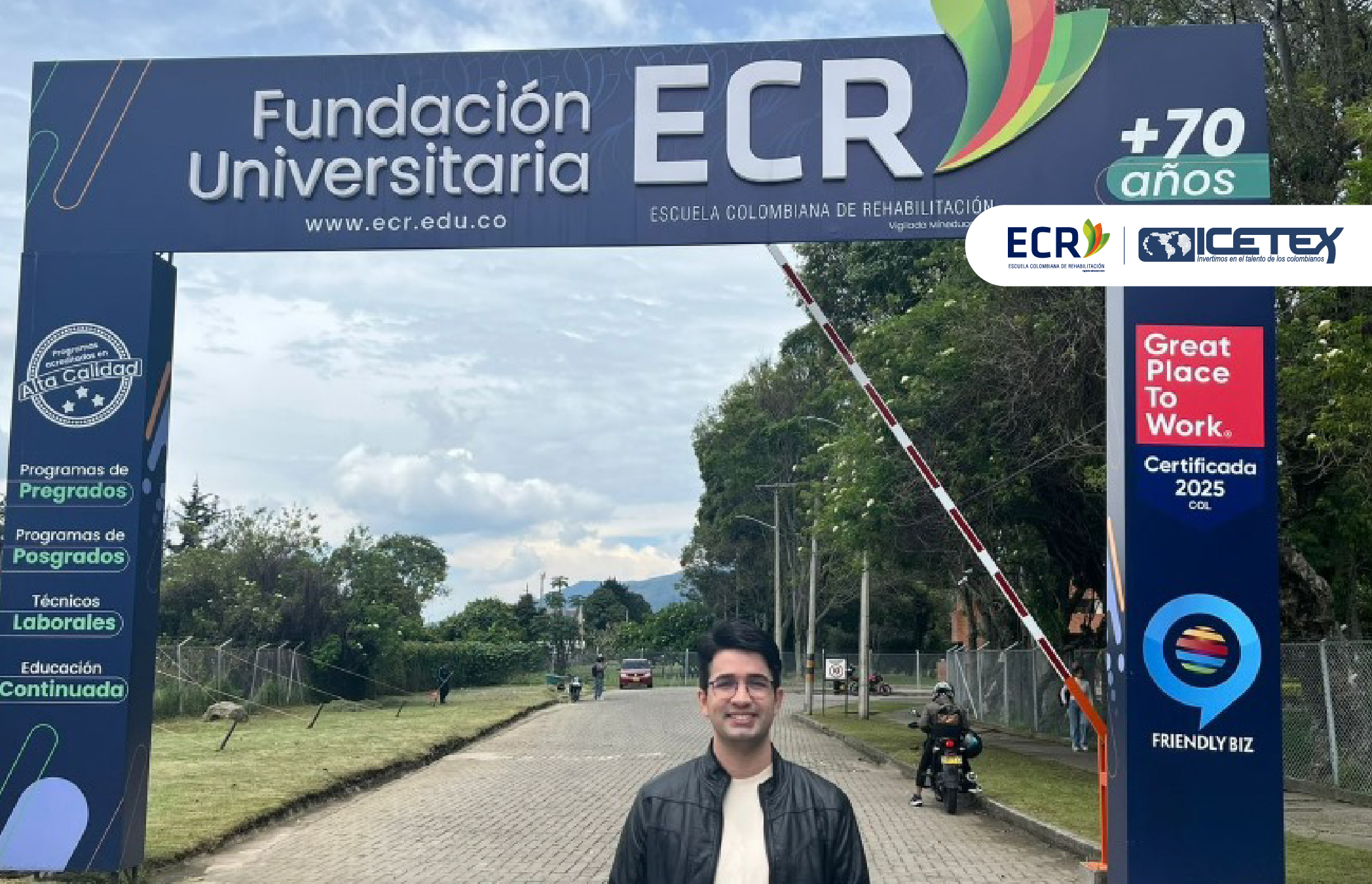 Intercambio académico internacional: la ECR recibió la visita del profesor Antonio Lucas Ferreira Feitosa