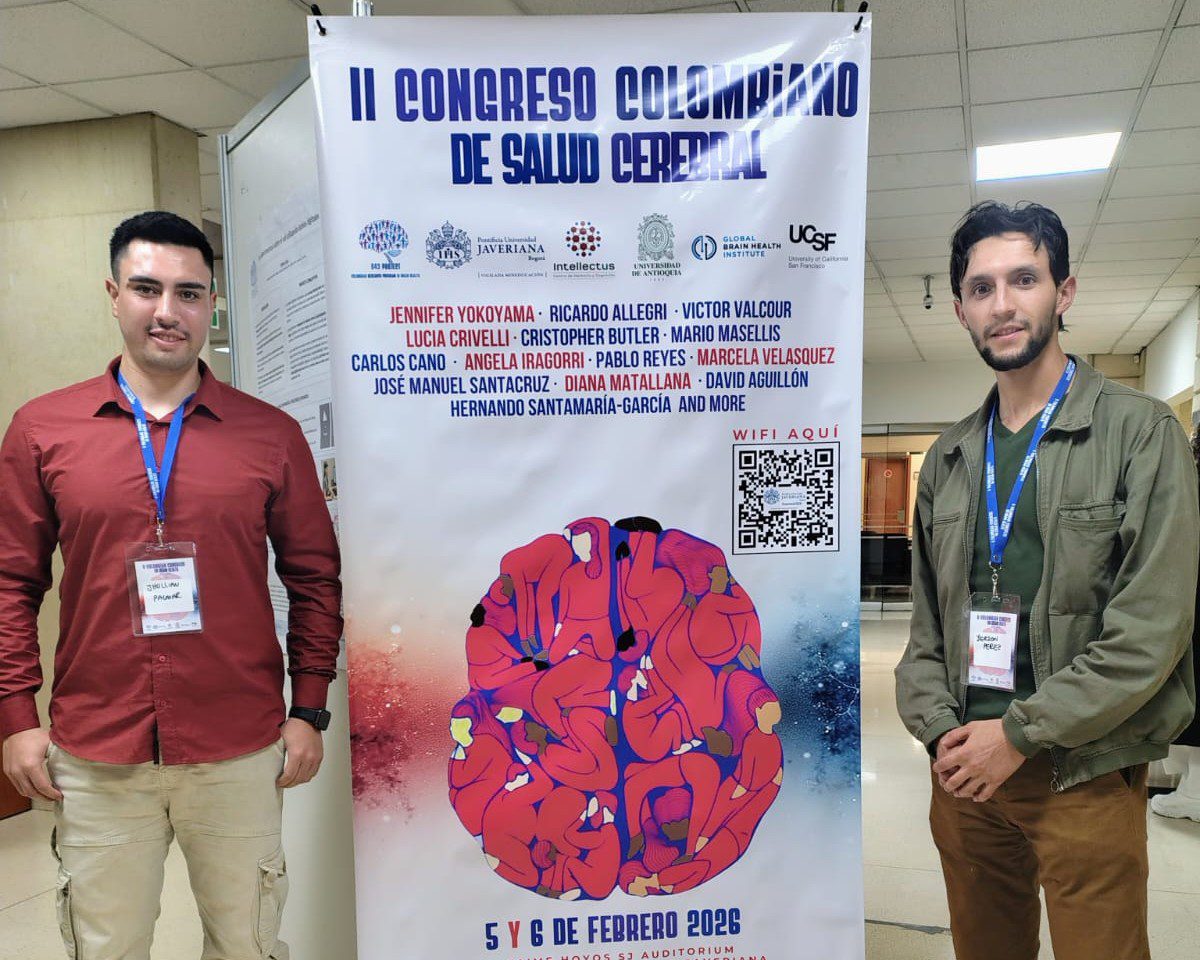 Estudiantes de la ECR en Congreso Nacional de Salud Cerebral en Bogotá